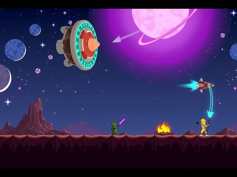 Astro Blaster Titan Gameplay